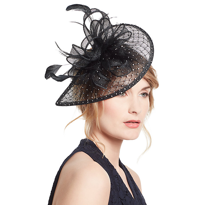 John Lewis Diamante Teardrop Fascinator From The Mother of The Bride Collection